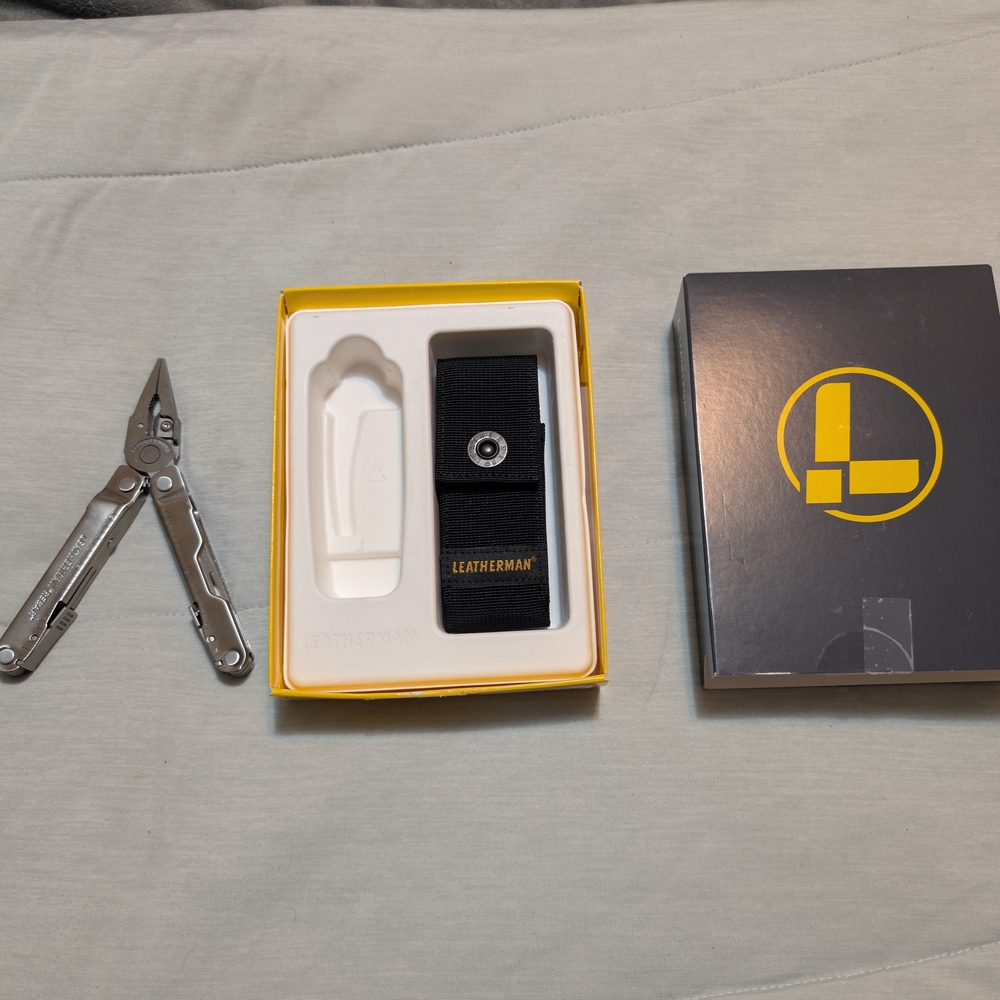 Leatherman Silver Multi-Tool Knifeless Rebar